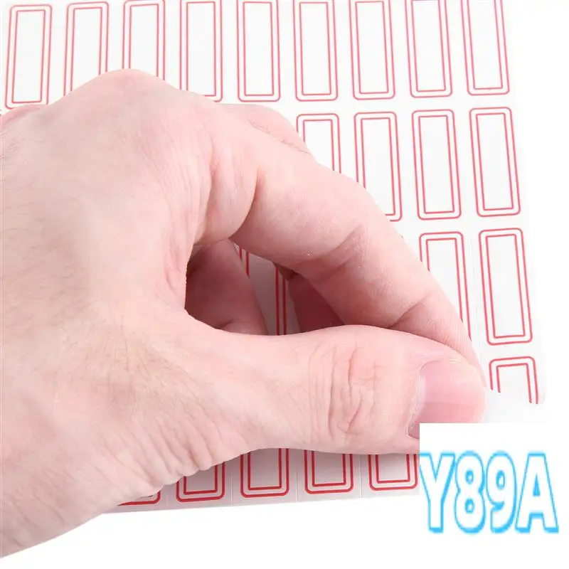 

15 Sheets Self-Adhesive Stickers Kit (Permanent Adhesive And Durable, Inscribable Mini Labels For Pens)
