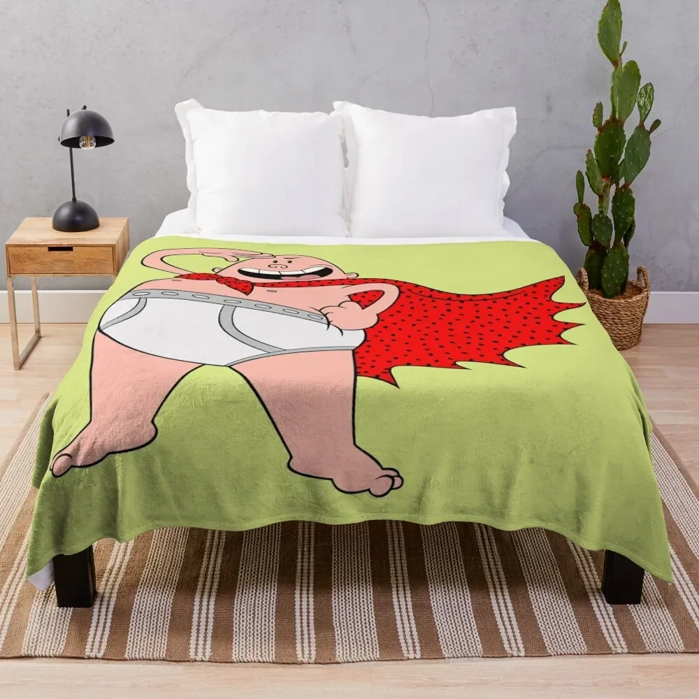 

Captain Underpants Throw Blanket Vintage halloween Blankets
