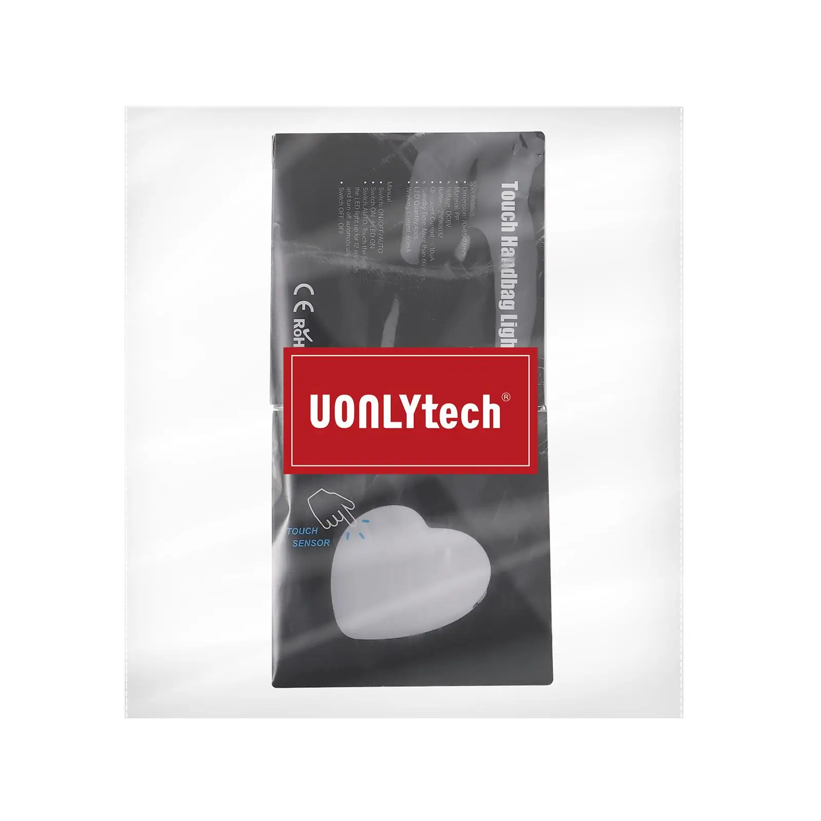 2 Pcs Handbag Shaped Touch Sensor Small Lamp Purse Night Powered Portable Mini Bedside