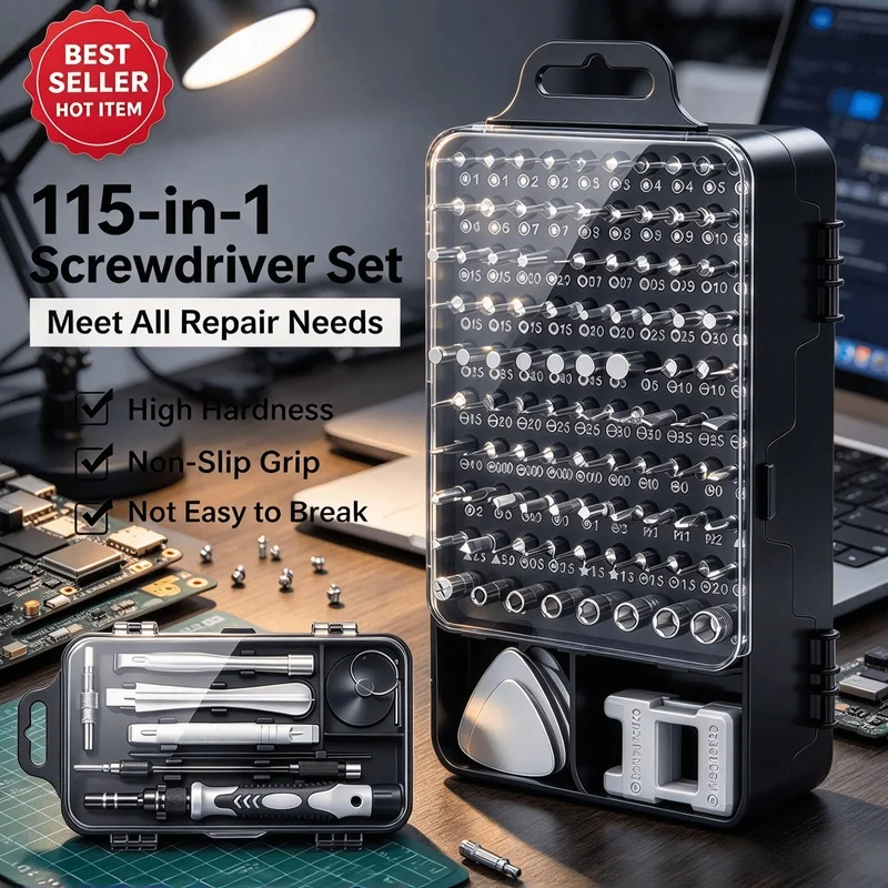 115in1 115in1 Precision Screwdriver Kit Multi Type Bits Electronic Repair Tools for MacBook Laptop Phone Great Gift for Men - Aliexpress Deal