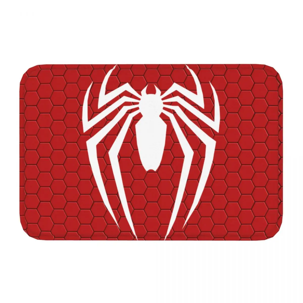 White Bathroom Mat Marvel Spider Man Doormat Living Room Carpet Entrance Door Rug Home Decoration