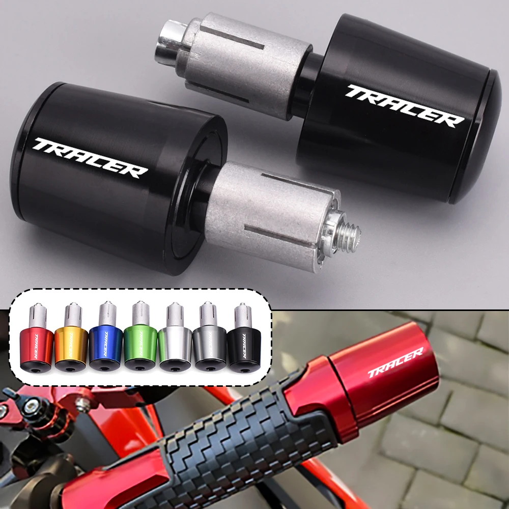 Für YAMAHA Tracer 7 Tracer 9 900 700 7 9 GT Motorrad Lenker Griffe Bar Ends Slider Vibration Gewichte Stecker Griff Bar Sliders