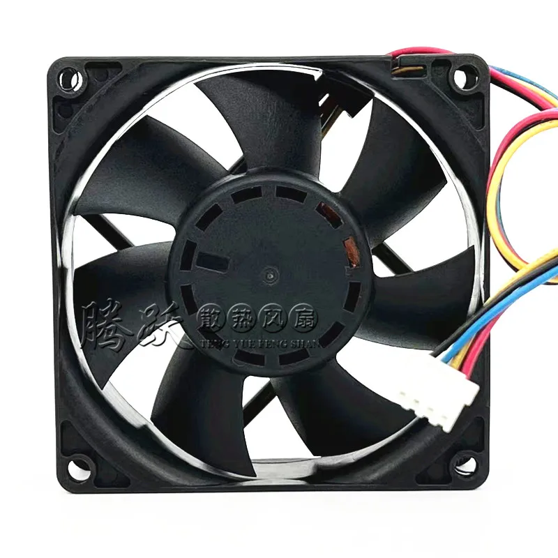 AVC DATA0825B8S DC 48V 0.20A 80x80x25mm 4-Wire Cooling Fan