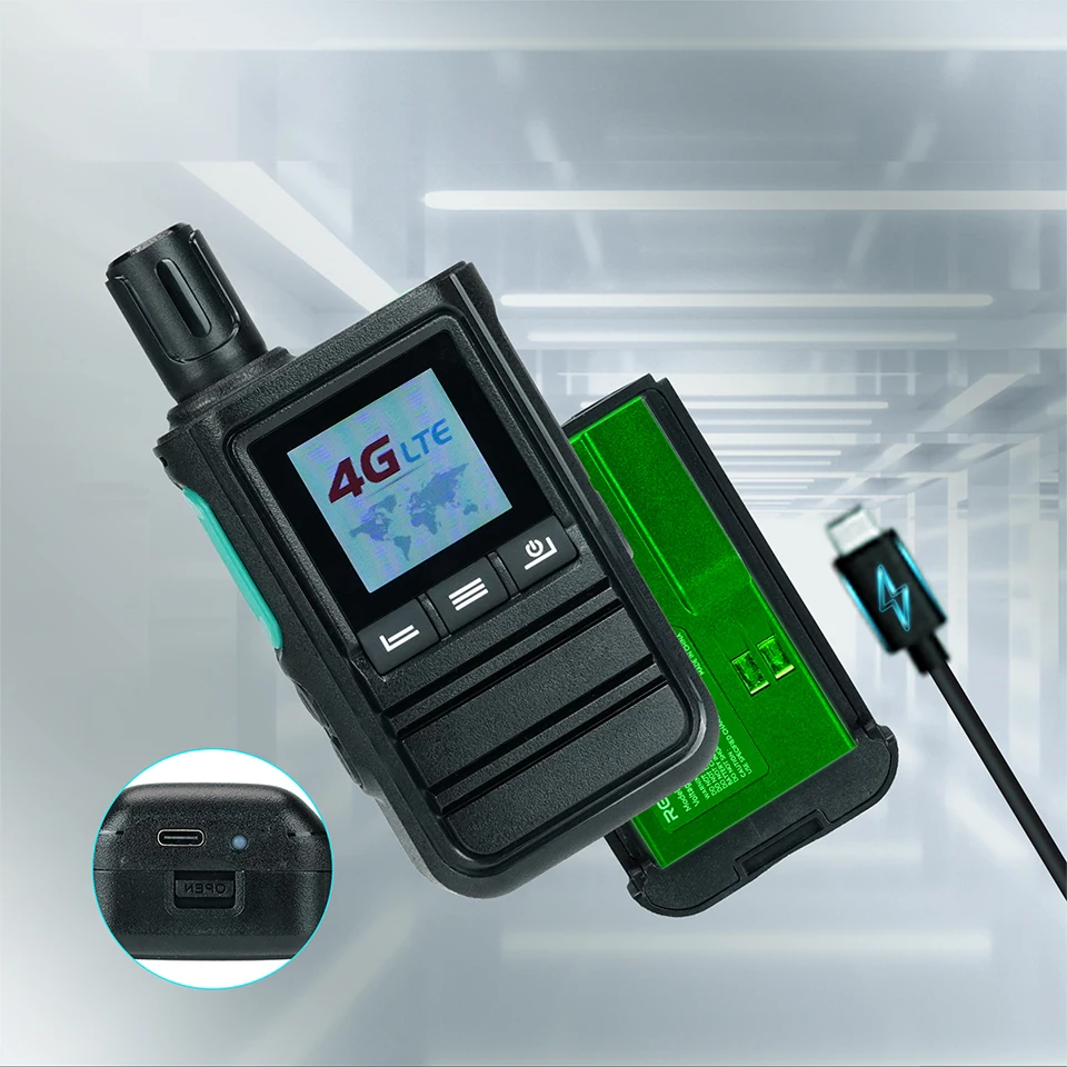 Retevis-walkie-talkie de largo alcance, Radio roja con GPS, 4G, L61 - details 7
