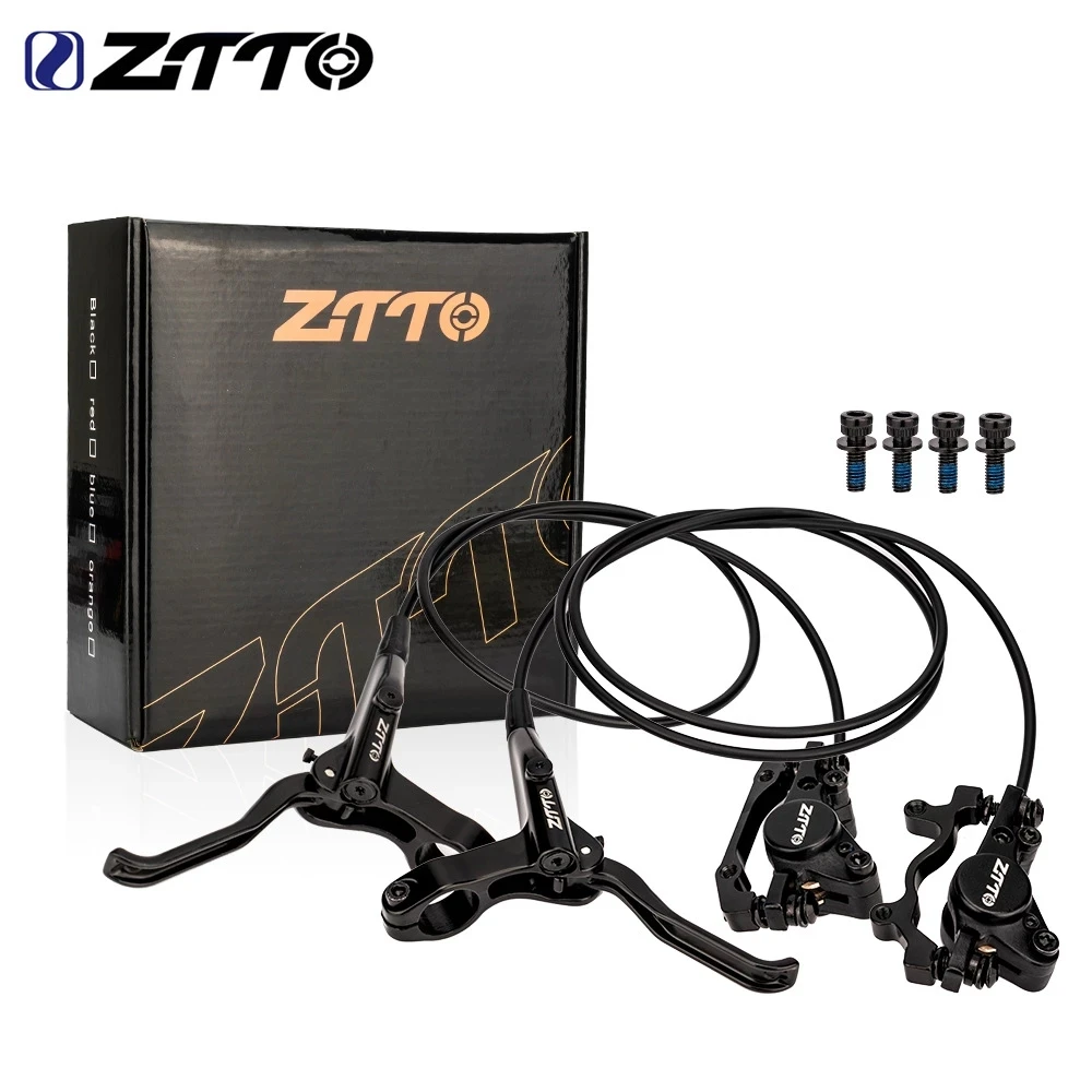 ZTTO MTB Bike Hydraulic Disc Brake 2 Piston Lightweight XC Trail Calipers Original Metal Pads Oil Pressure Rotor M6100 M8100 G55