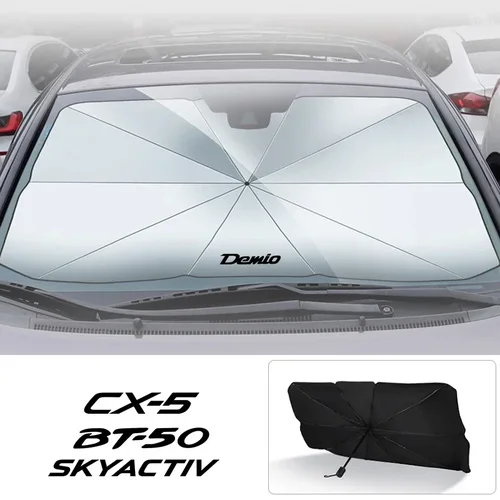 Imagen 2 del producto Parasol aislado para parabrisas de coche, accesorio para Mazda Demio CX-5 Axela 3 MPS CX-3 6 Atenza MS MX-5 CX-30 Skyactiv Bt-50 Premacy CX-8