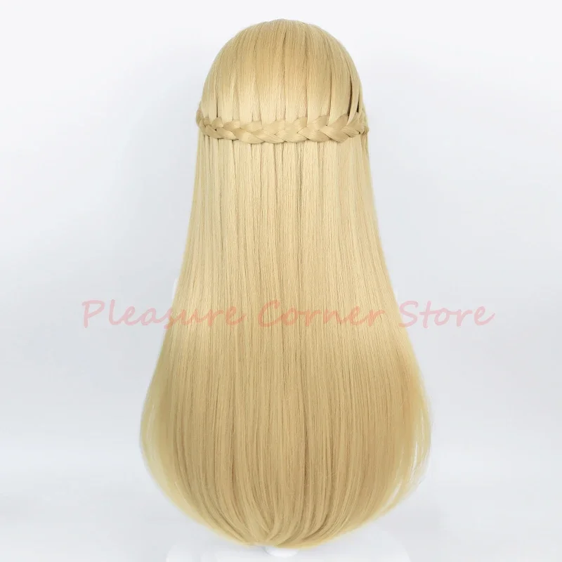 Парик для косплея Genshin Impact Fischl, новая версия, плетеный термостойкий парик «всегда ночь мечты»