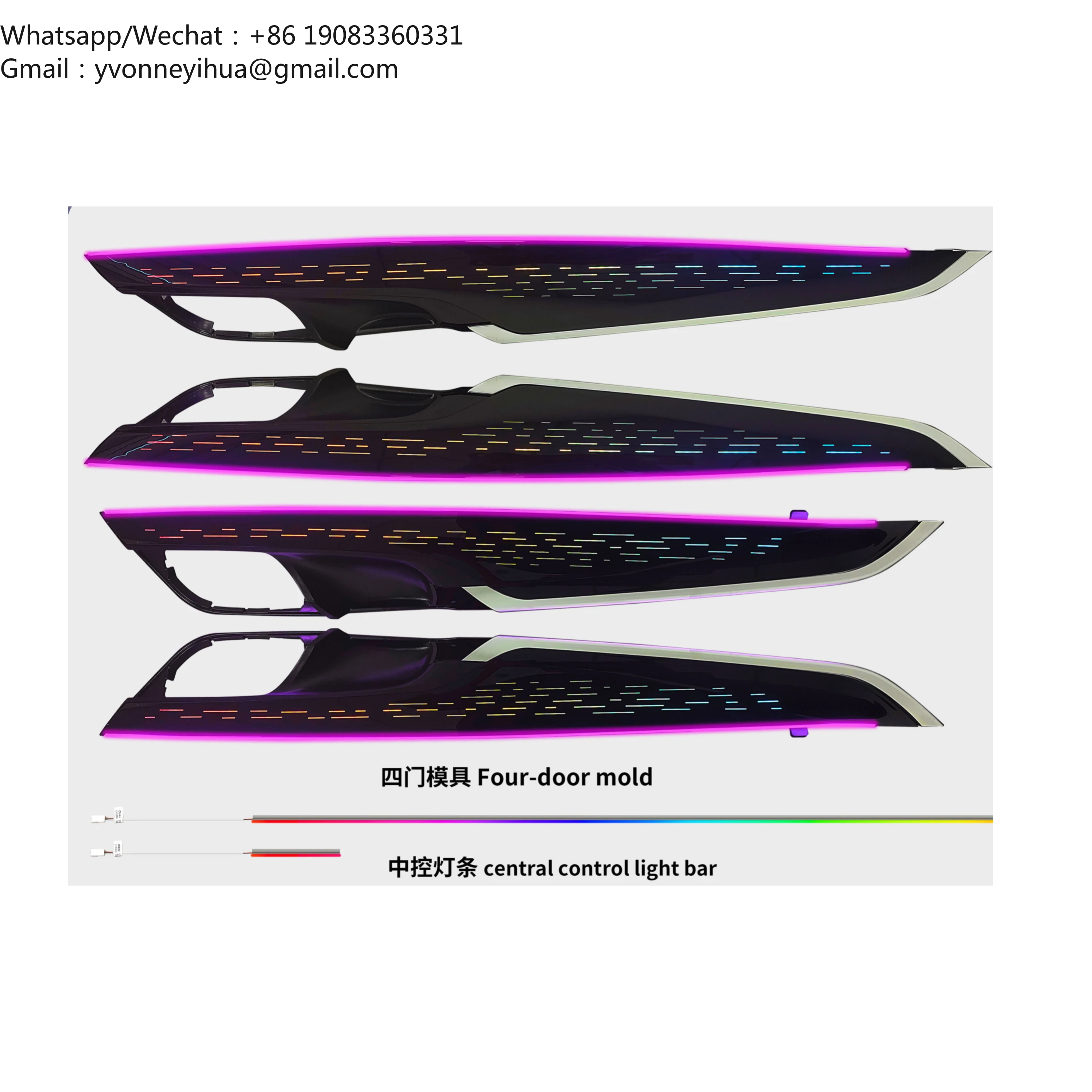 

Светодиодная декоративная подсветка для автомобиля, симфоническая атмосферная подсветка, аксессуары для авто, подходит для BMW X6 F16 2015-2019, атмосферная лампа.