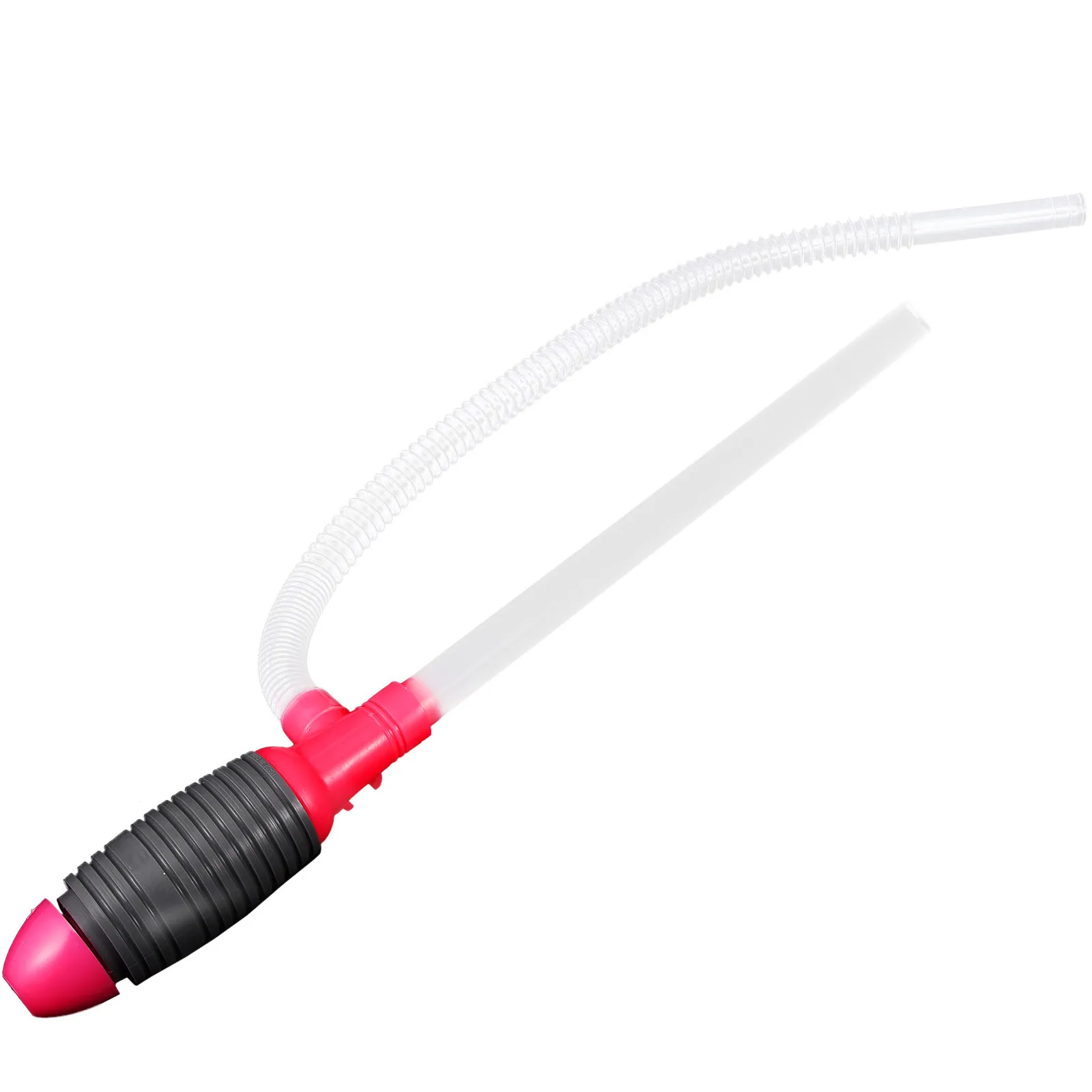 Large Manual Fuel Transfer Pump Car Oil Extractor Portable Hand Pump Siphon Hose for Water Transfer Gas Siphon