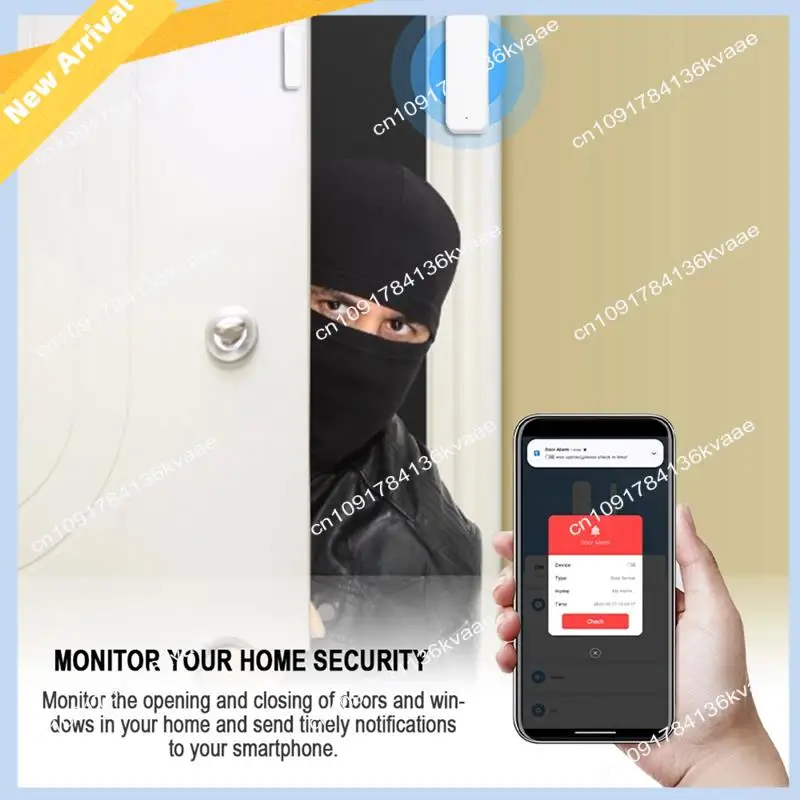 

M01K Tuya Wi-Fi датчик двери, окна, умный датчик окна, двери, открытая/закрытая дверь, сигнализация-система