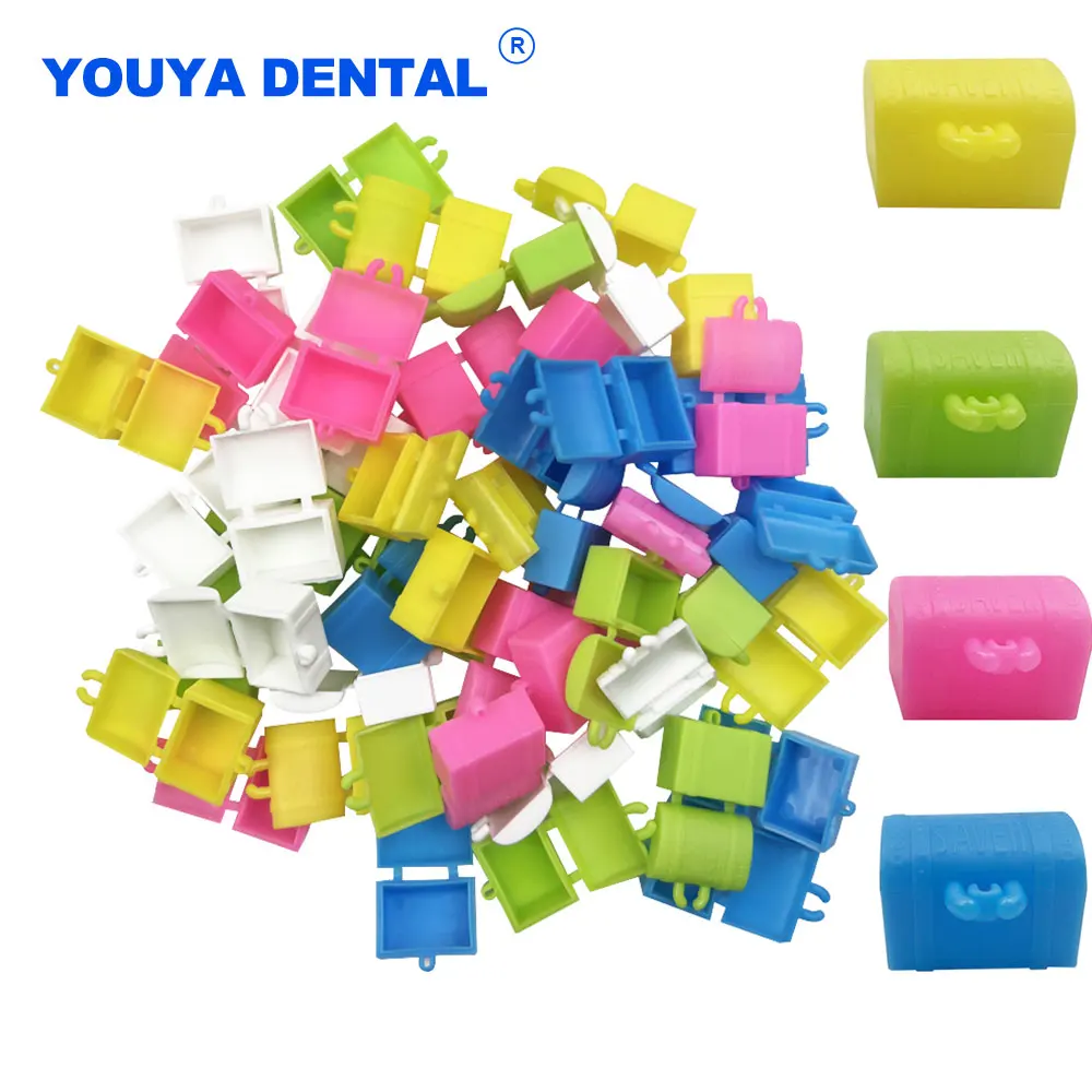 Dental Baby Teeth Storage Box Plastic Organizer Storage Box Cute Cartoon Kids Souvenirs Gift Mini Save Collect Case Tooth Holder