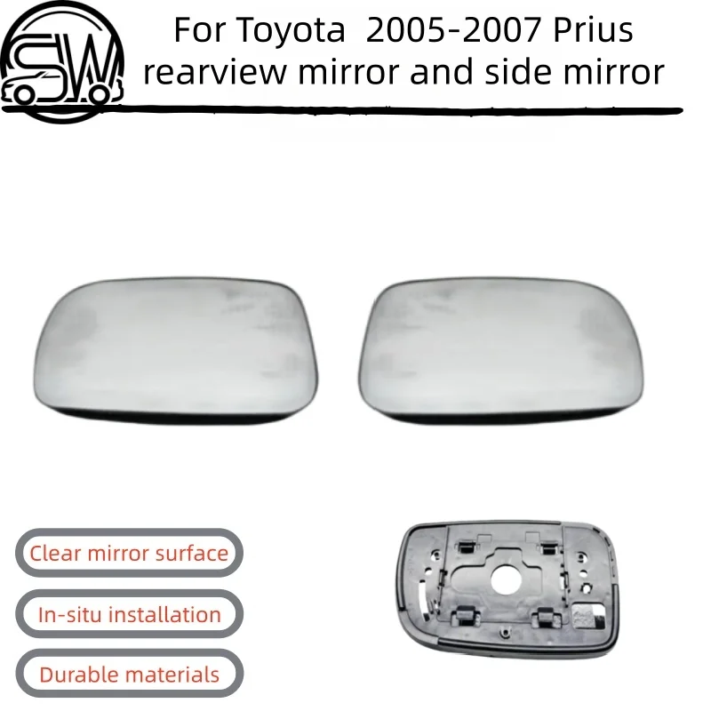 

For Toyota 2005 2006 2007 Prius rearview mirror and side mirror lenses do not have heating function