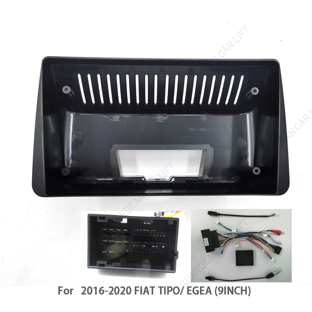 

9 Inch Car Radio Fascias Android Stereo Player 2 Din Head Unit Panel Dash Frame For 2016-2020 FIAT TIPO/ EGEA
