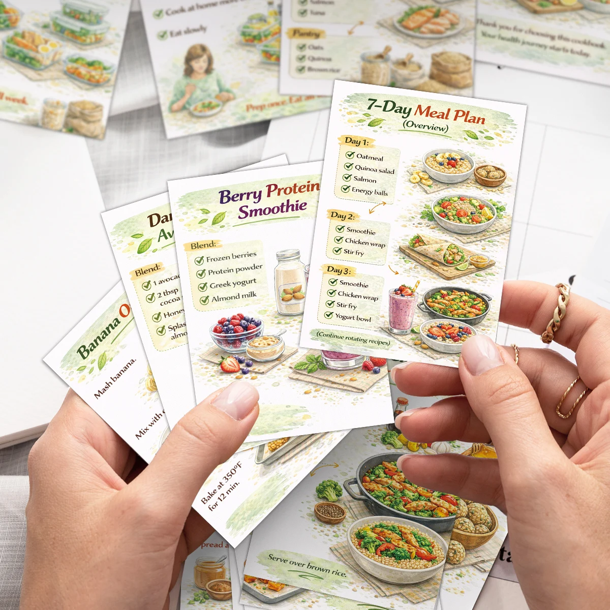 24pcs Cooking Recipe Cards Wit - Home Cooking Recipe review and price