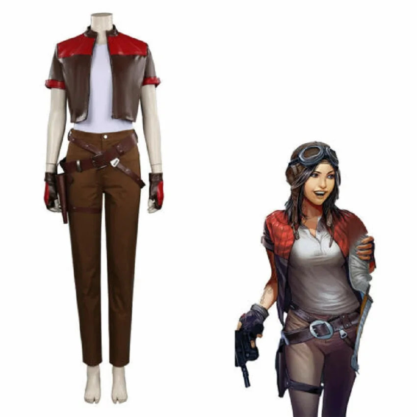 

Cosplay Anime Aphra's Doctor Red Suit Uniform Halloween Carnival Party Christmas Adult Custom Charm