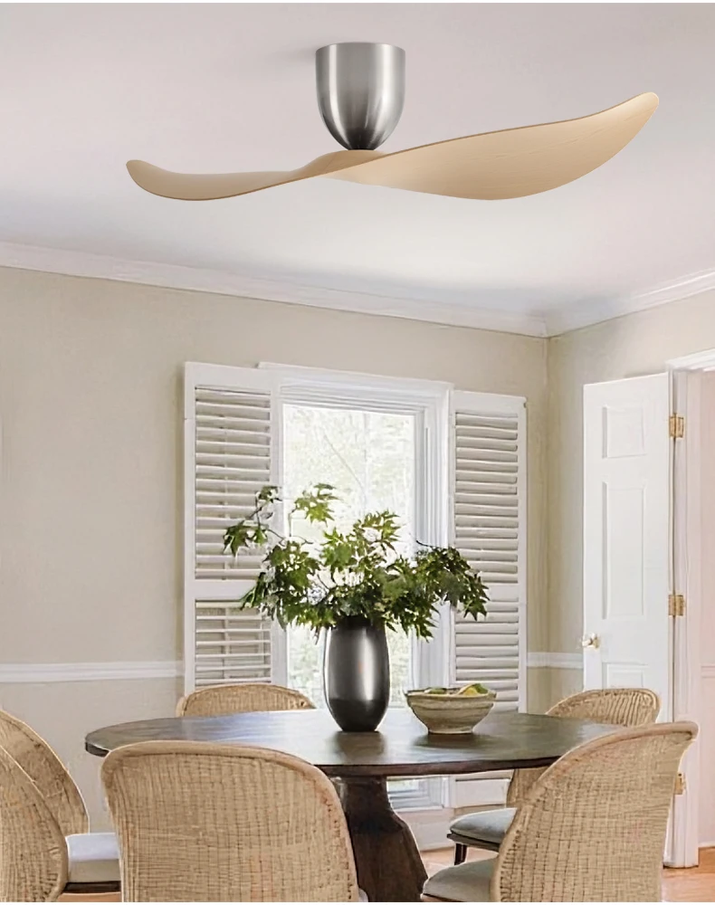 FUMANJIA 52-Inch Low-Profile Ceiling Fan for Home – No Light, Remote — detail 15