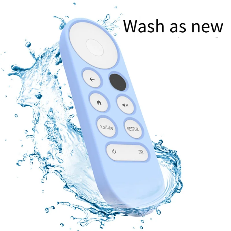 Silicone Case For Google Chromecast Remote Control Protective Cover Shell For Google TV 2020 Voice Remote Control view 5