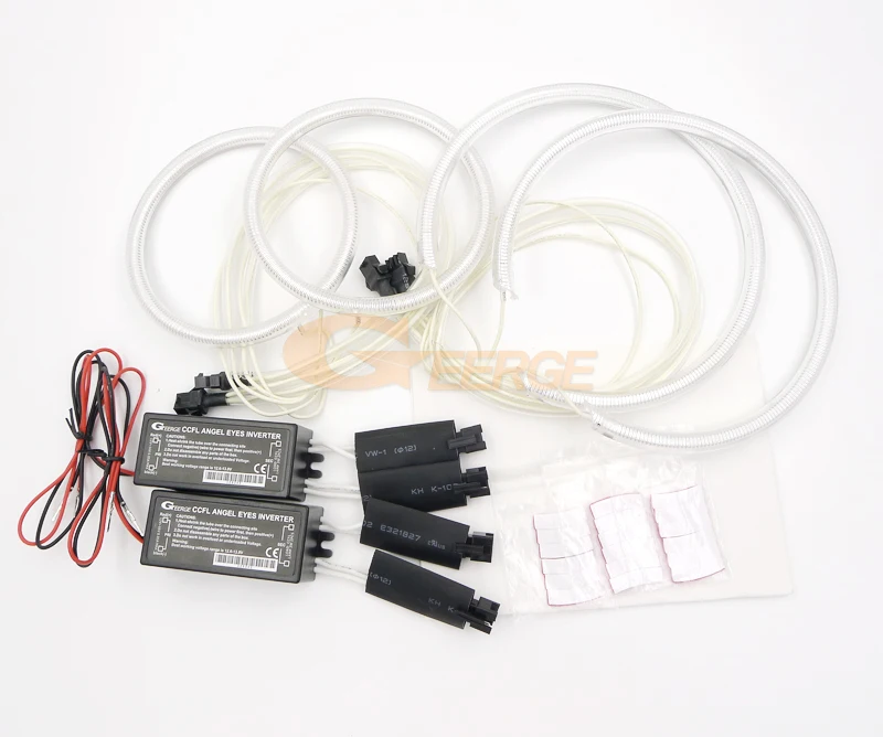 For BMW 1 Series E81 E82 E87 E88 2004 - 2012 Excellent Ultra Bright CCFL Angel Eyes Halo Rings Kit Car Styling Day Light
