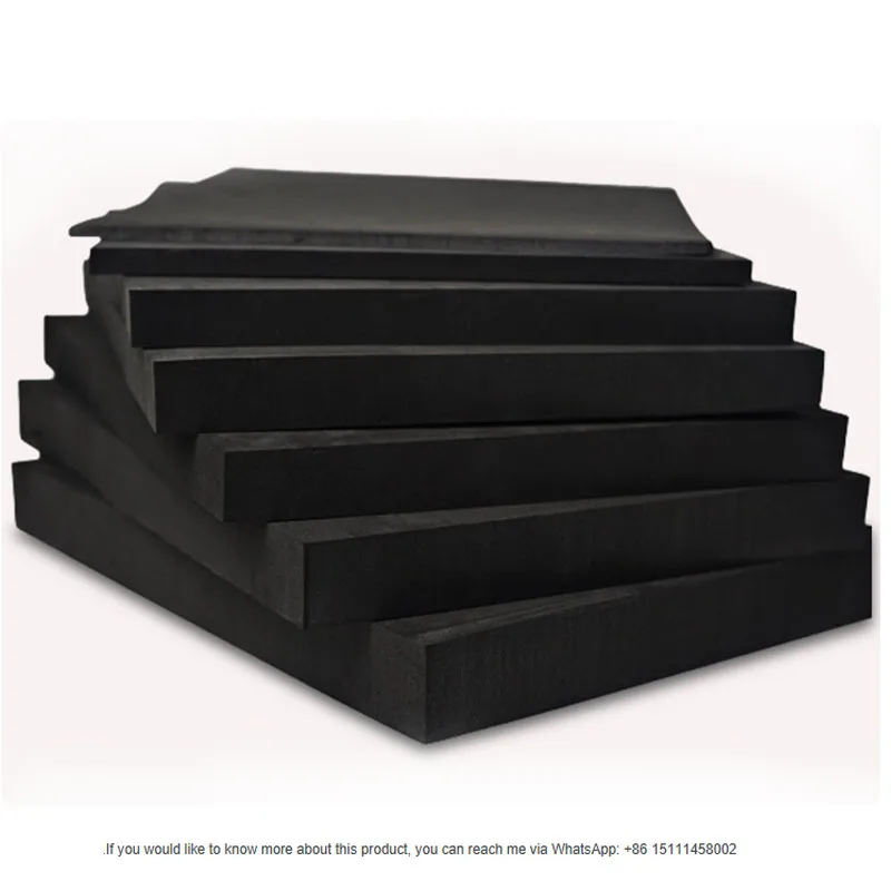 Promotional Custom Thickness and High Density Wear Resistant High Temp Fireproof Protective Sheet EVA Foam Board