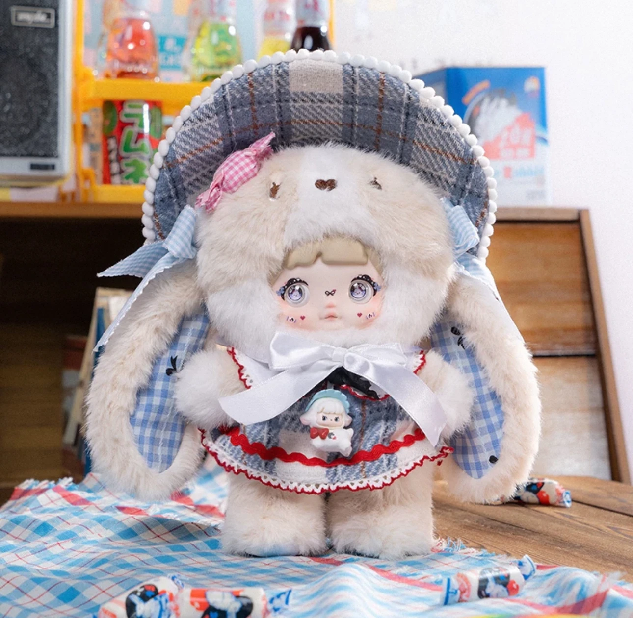 

Аутентичная клейкая рисовая детская игрушка Nommi: детская глухая коробка, плюшевая игрушка для девочек, подвеска для сумки, подарок на день рождения