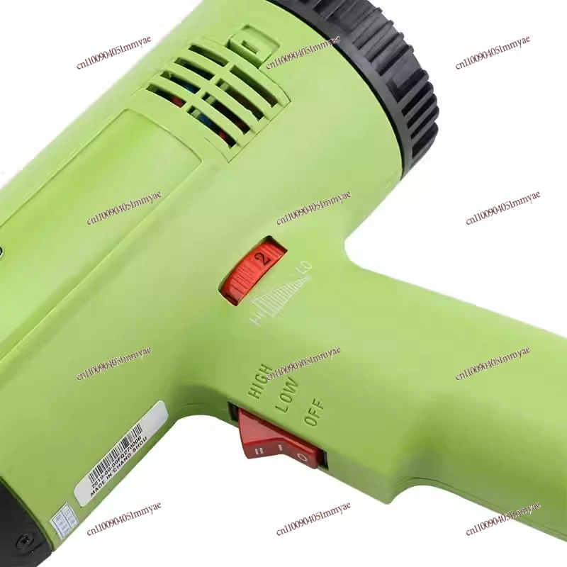 Hot air gun 1600W hot air duct digital display 2000W adjustable temperature car film gun