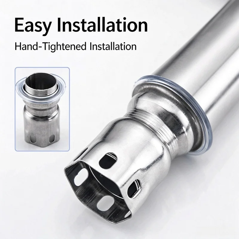 Single Handle Hourglass Basin Faucet SUS304, Countertop Washbasin Tap Hot Cold & Single Cold Option