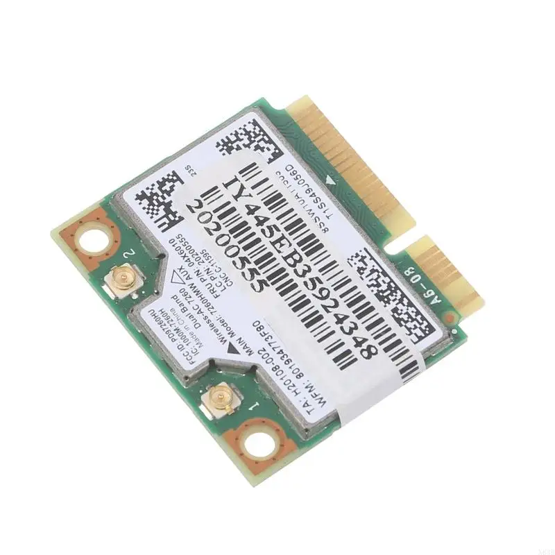 N84B Dual Band Wireless 7260 7260AC 7260HMW 802.11AC MINI PCI-E WiFi BT4.0 การ์ด WLAN