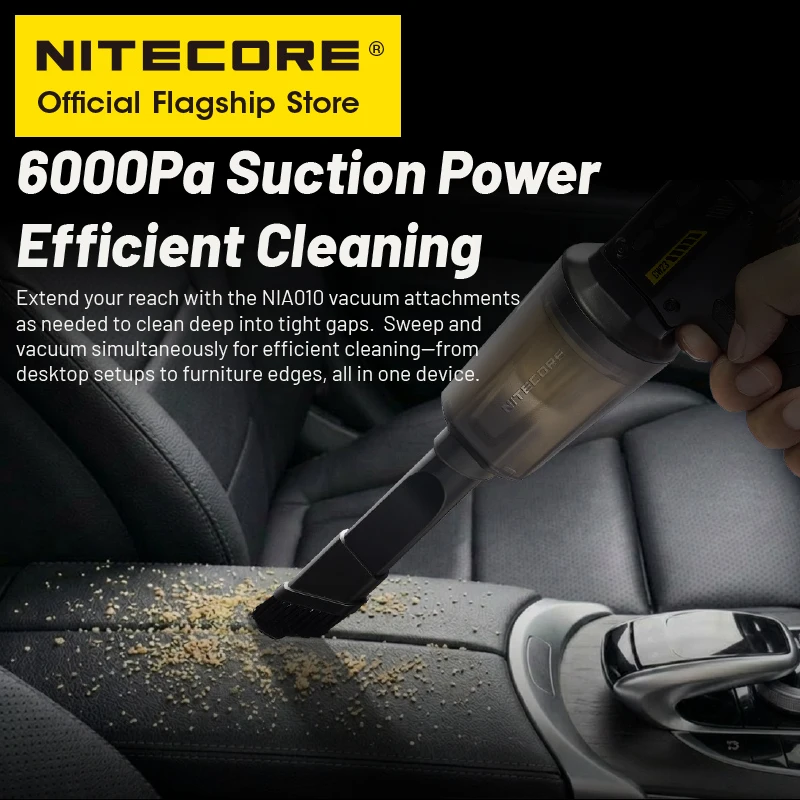 NITECORE CW23 Multipurpose Pocket Photography Fan with Vacuum