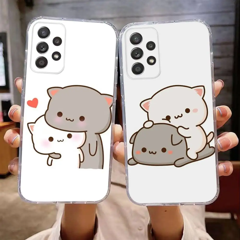 

Cute BuBu DuDu Phone Case For Samsung Galaxy A,71,70,52,51,40,31,50,50S,30S,21S,12,10,Note20ultra Transparent Cover