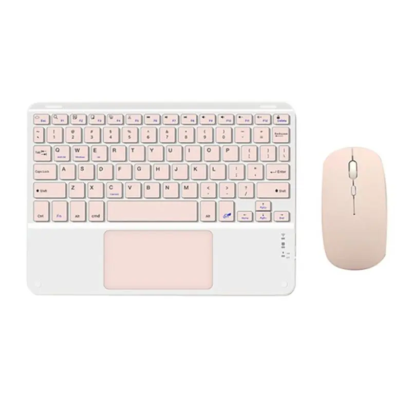 A01K-Touchpad Bluetooth Keyboard  For PC Tablet Gaming Wireless Keyboard With Mouse C