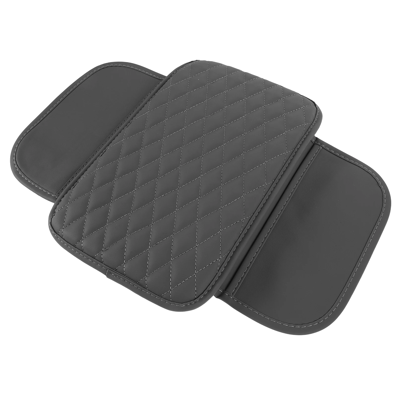 

Car Armrest Box Mat Center Console Protector Storage Pad Durable PU Antislip Universal Fit Vehicle Cushion Cover