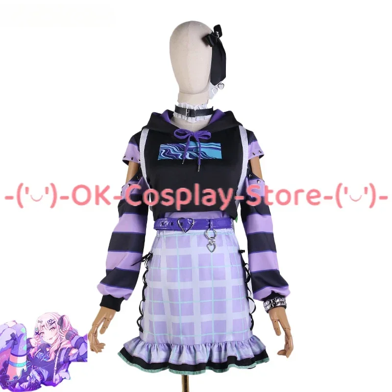 25Hours Akiyama Mizuki Cosplay Costumes Game Project Sekai Colorful Stage Cosplay Party Suit With Bag Uniforms Custom Made