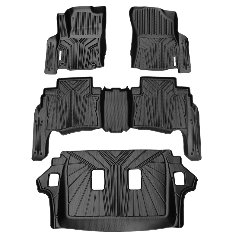 Waterproof Floor Mats 3D TPE Car Mats Carpet Floor Mat For Fortuner