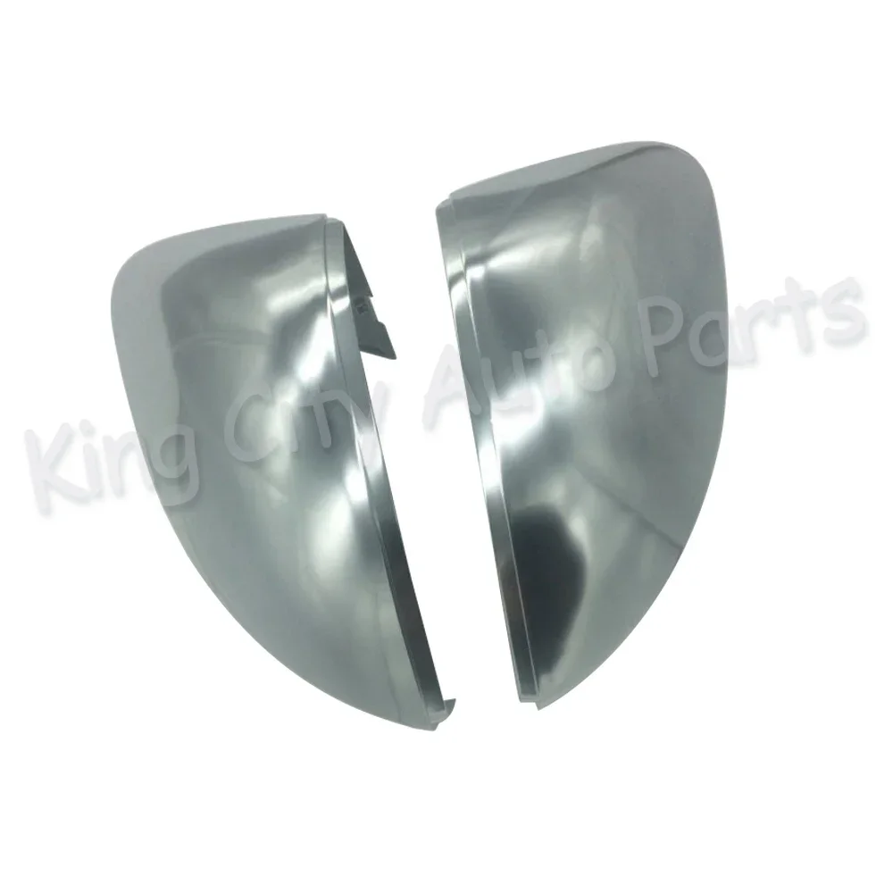 

1Pair For Skoda Octavia 2014-2018 Silver Chrome Outside Rearview Mirror Trim Cover Side Mirror Housing Cap Garnish Shell
