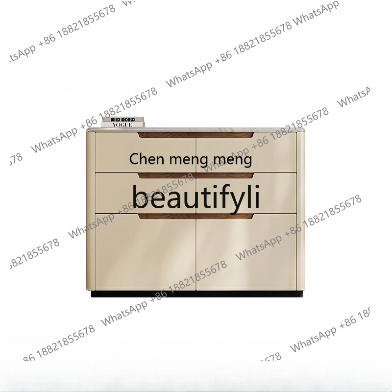 

Natural marble, wall lockers, saddle leather, bedroom storage cabinets H