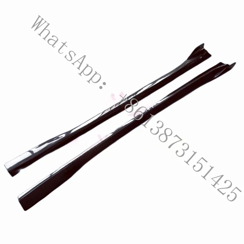 

Suitable 14-19 high-quality carbon fiber side skirt extensions, body kit, front bar, rear diffuser