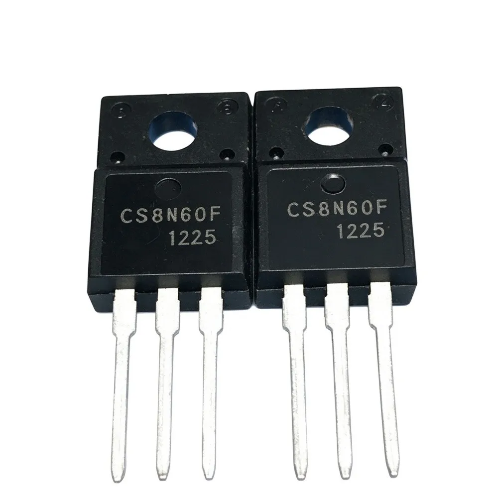 5PCS CS8N60F 600V 8A FQB9N50C 9A 500V RB225T-60 60V 30A NCE70T680F 2SK1335 2SJ319 K1335 J319 MTA5N50E