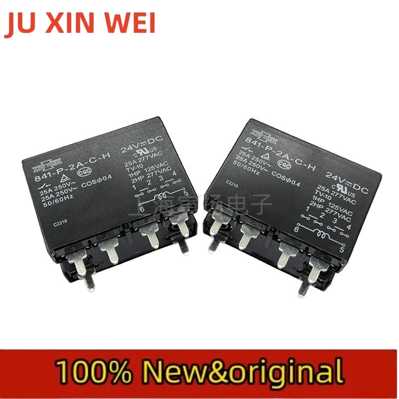 841-P-2A-C-H-24vdc-25a-Group 2 Normally Open - New Original High Power Relay