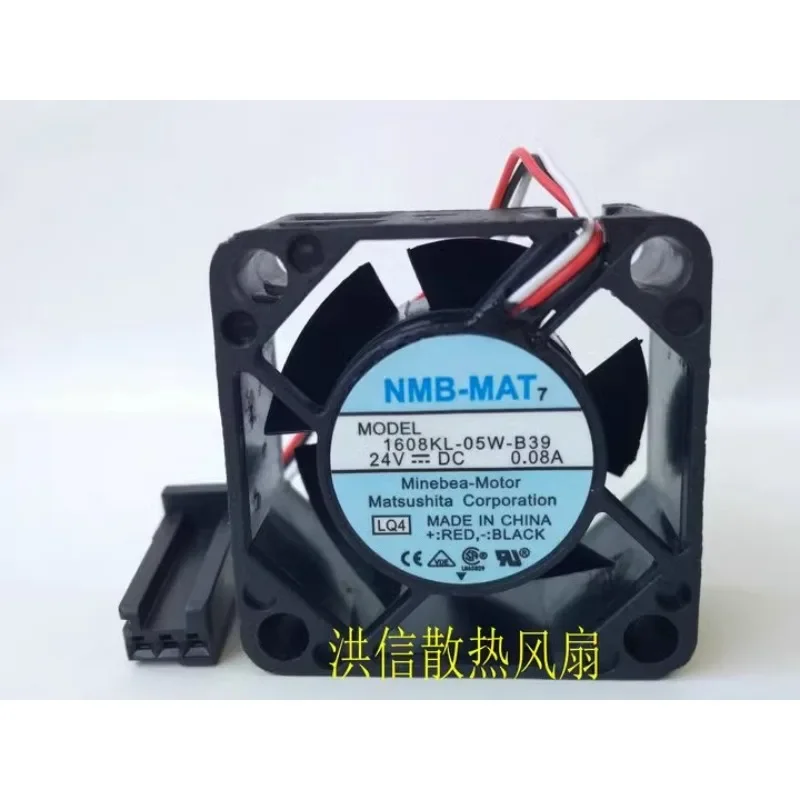 

Оригинальный новый вентилятор для NMB 1608KL-05W-B39 DC24V 0.08A преобразователь частоты 4020 40*40*20 мм