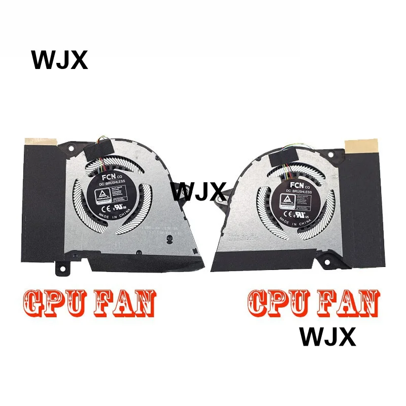 Laptop CPU GPU Cooling Fan For Asus Zephyrus G14 GA401QM R9 5900HS RTX 3060