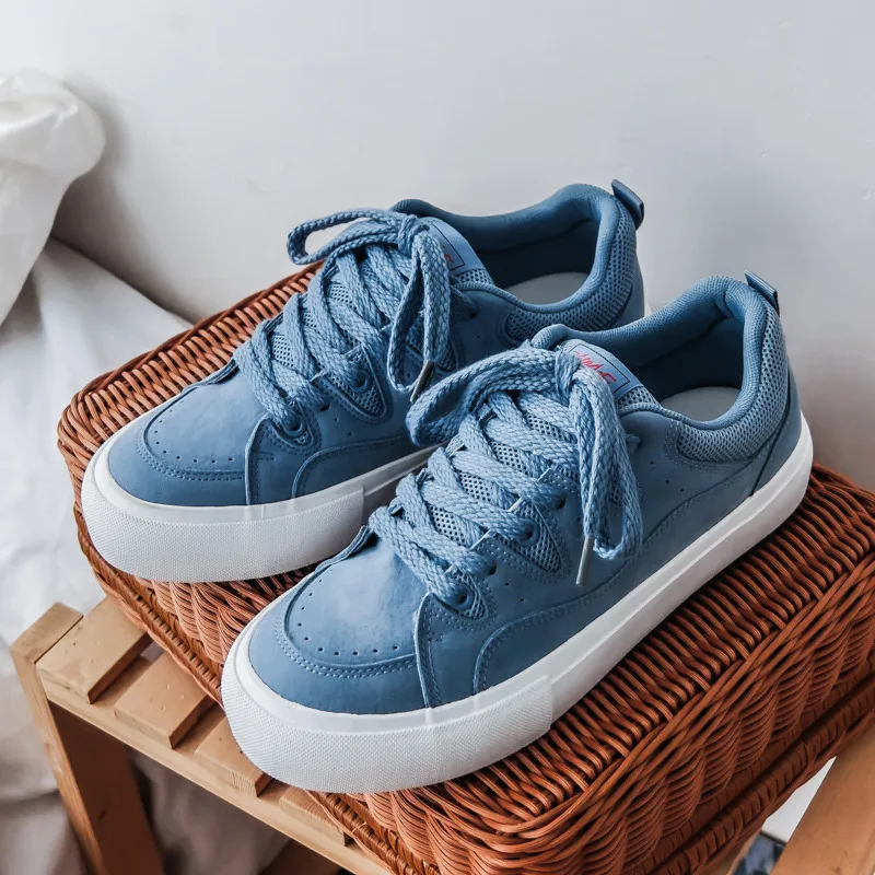 

New Arrival Men’s Designer Shoes Lace-Up Platform Vulcanized Shoes For Men Comfy Low Top Skateboard Sneaker Man chaussure hommes