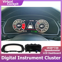 12.3''LCD Instrument Gauge Cluster Cockpit For PASSAT CC B7 B8 Golf 6 7 T6 Tiguan Scirocco Jetta Sharan Polo Amarok Speedometer