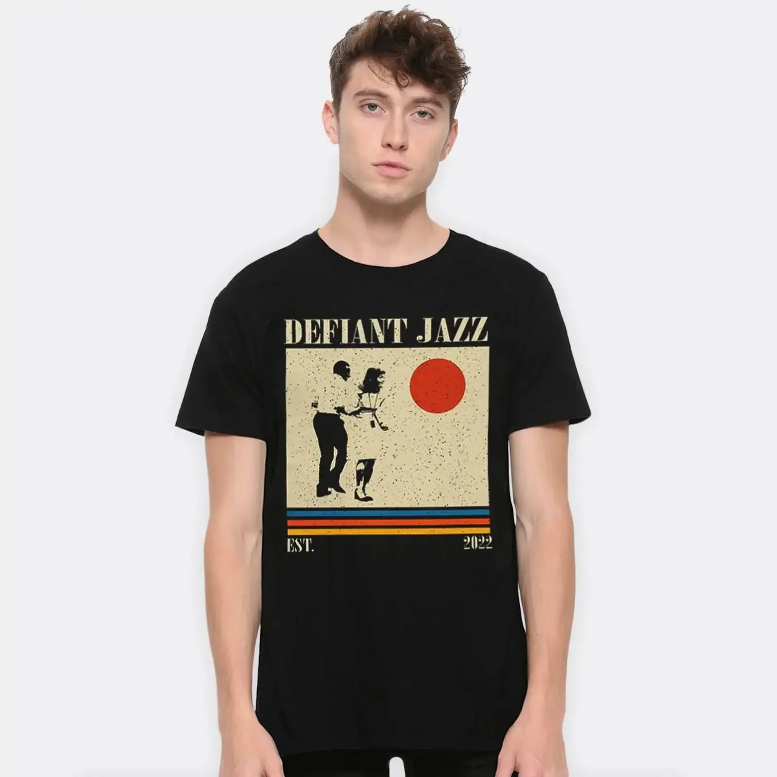 Severance TV Series Defiant Jazz T Shirt Men's and Women's Sizes SVR 452108 vintage Washed Stylish Unisex Stretched Versatile