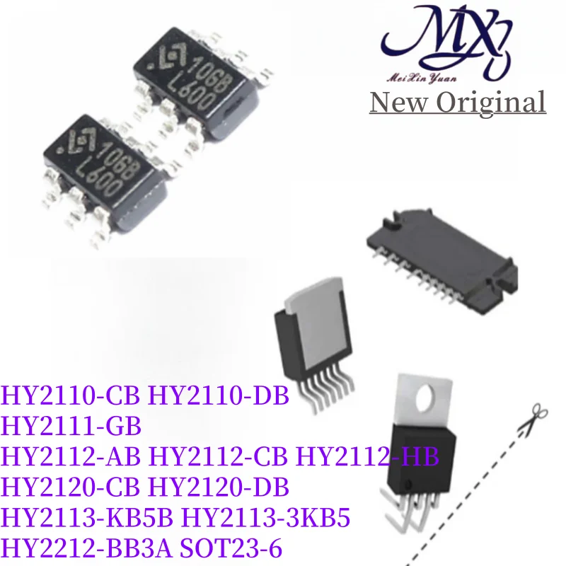 MXY 50Pcs HY2110-CB HY2110-DB HY2111-GB 11GB HY2112 AB 12AB CB 12CB HB 12HB HY2120-CB 20CB DB 20DB HY2113-KB5B 3KB5 HY2212-BB3A