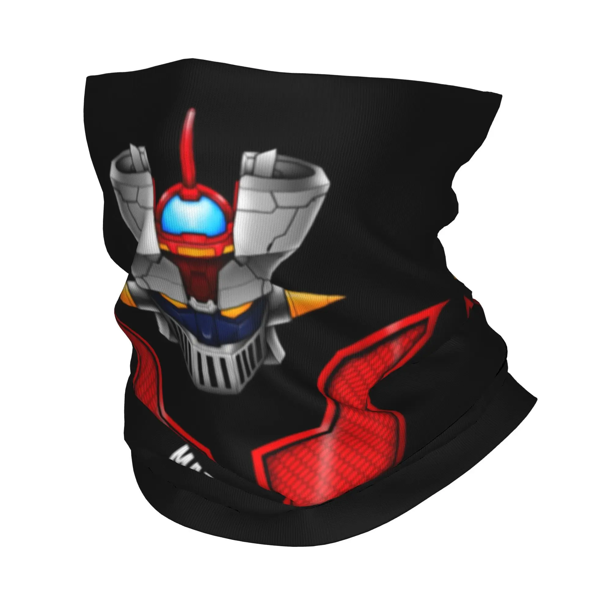 

Custom Z Anime G-Grendizeres UFO Robot Bandana Neck Gaiter UV Protection Face Scarf Cover Men Women Headband Tube Balaclava