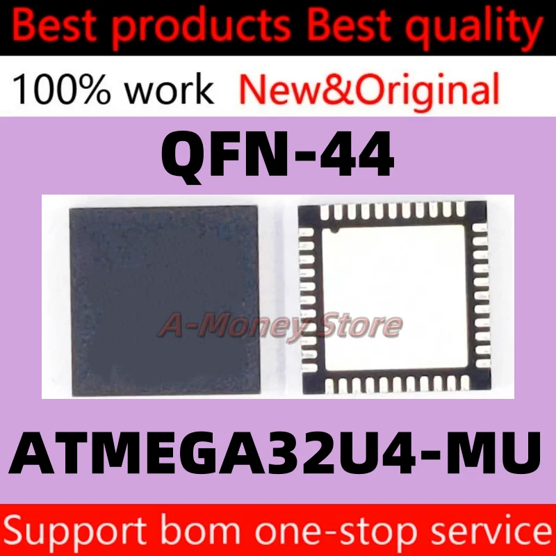 

(5-10 шт.) ATMEGA32U4 MU MEGA32U4-MU ATMEGA32U4-MU QFN-44