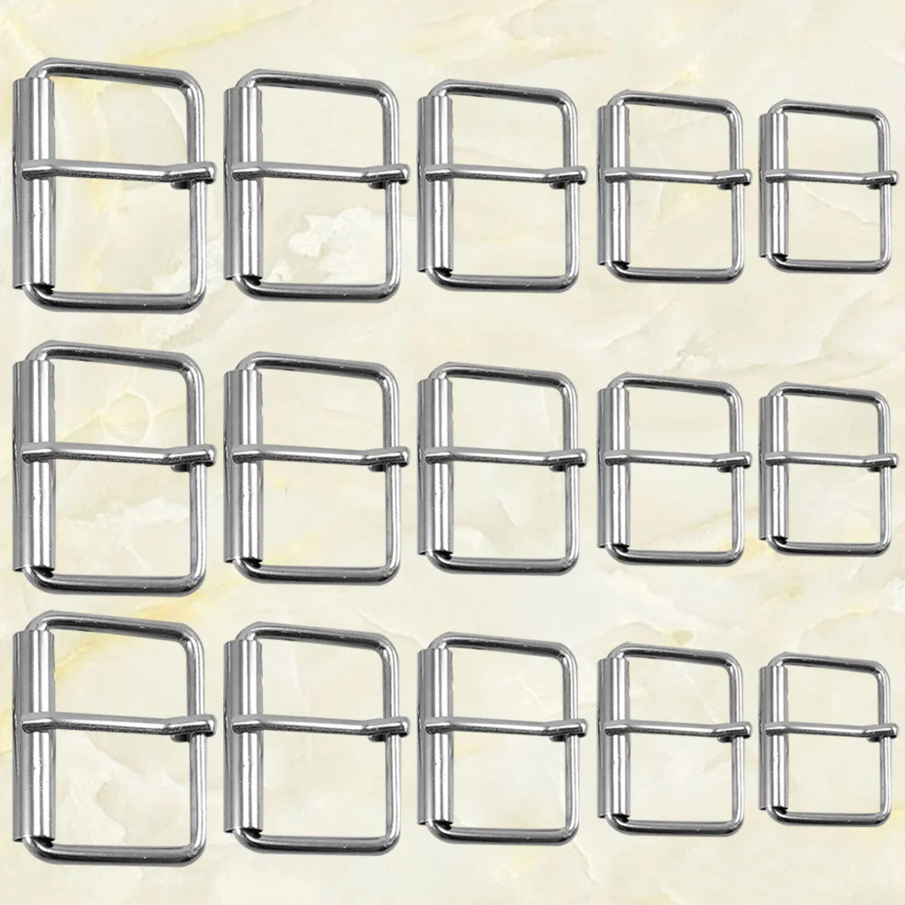 

50 Pcs Multi-purpose Buckles Metal Upholstery Webbing Pin DIY Adjustable Roller