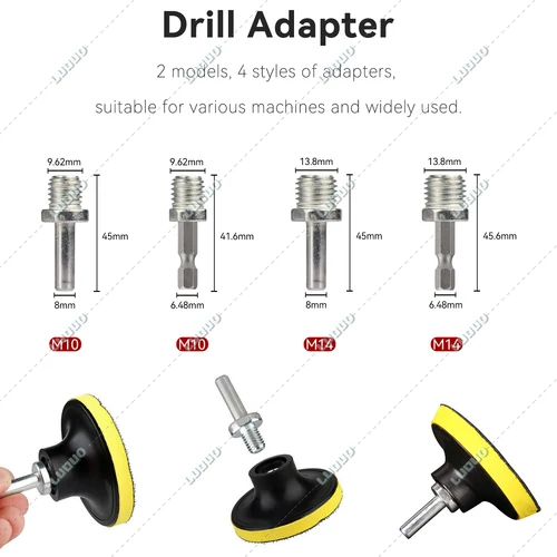 Imagen 2 del producto Esponja para pulir detalles de coches, almohadilla de lana, papel de lija para restauración de faros, para lijar, encerado, limpieza y lavado, 3/4/5/6 pulgadas