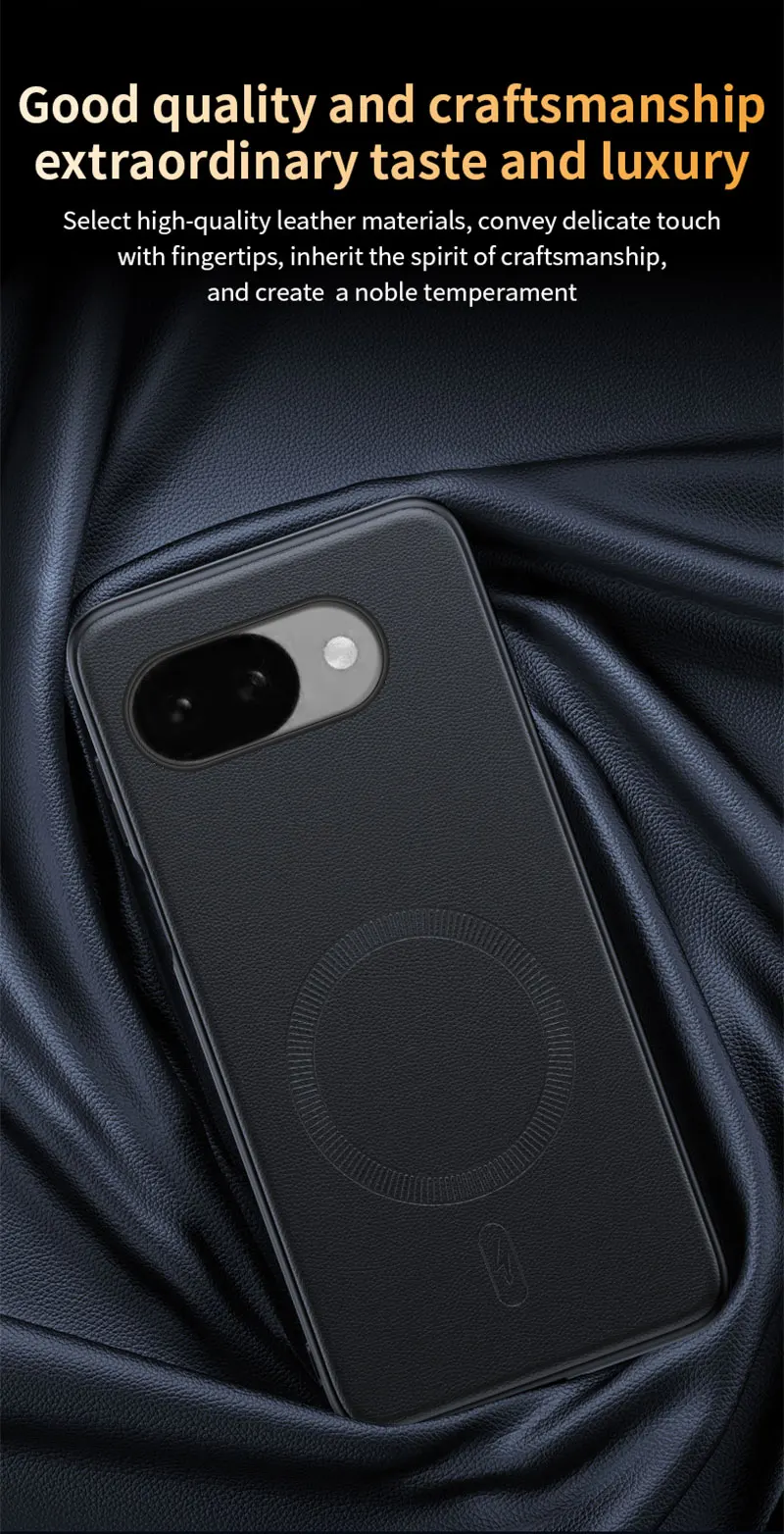 Für Google Pixel 10A Hülle Magnetische Leder-Schutzhülle Für Google Pixel 10A Anti-Fingerabdruck Rutschfest PC+TPU – Detail 4
