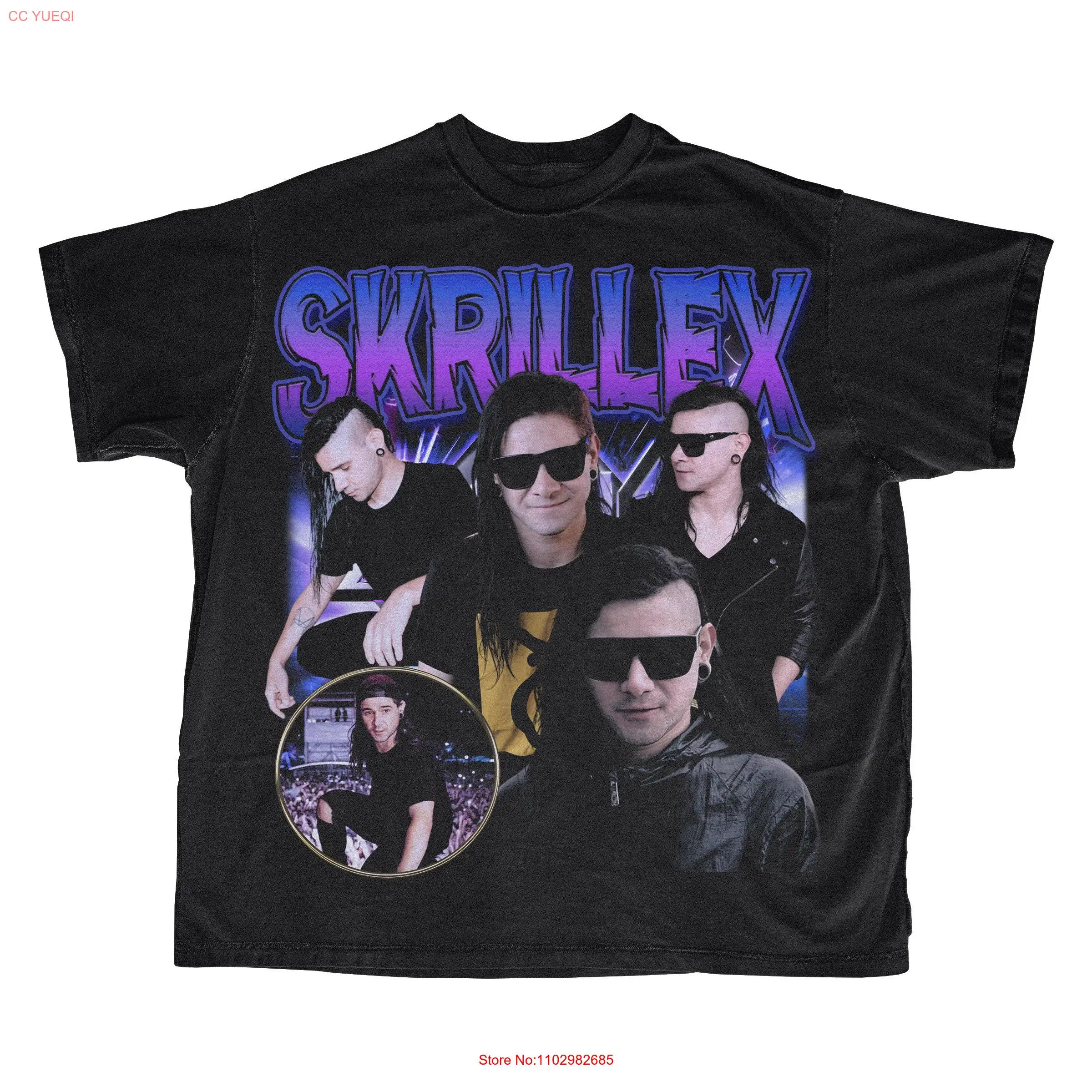 Skrillex LIVE Tシャツ Mサイズ　アジアツアー限定 2015 Skrillex Band Tour Dates 2015 Asia Tour Merch, Dj Skrillex